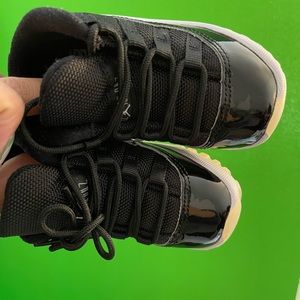 All black 11s Size 6C no BOX